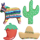 4pc Cinco de Mayo Cookies