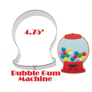 Bubble Gum Machine Cookie Cutter, Snowglobe, Ferris Wheel Large Winter Shapes, FOOSE