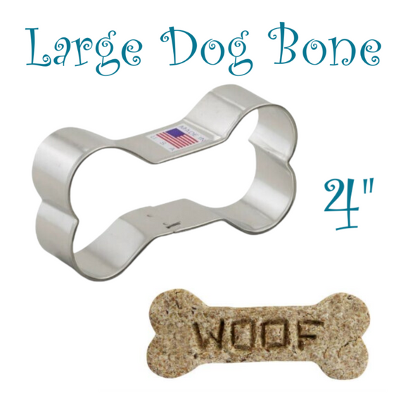 Large Dog Bone Cookie Cutter 4