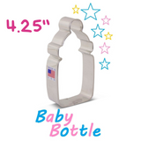 Baby Bottle Cookie Cutter, Newborn Baby Shower, Ann Clark