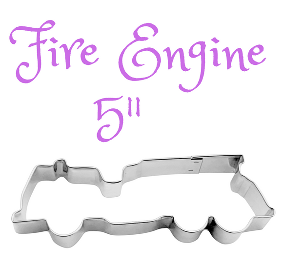 Fire Engine Metal Cookie Cutter