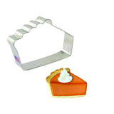 slice of pie cookie cutter