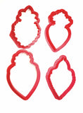 4 Hearts Cookie Mold, Make Springerle Cookies