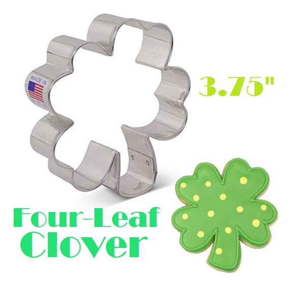 4 leaf clover cookie cutter by ann clark