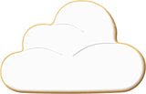 Fluffy Cloud Cookie Cutter, FOOSE Weather Shape Large 4 inch