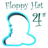 Floppy Hat Cookie Cutter, Made in the USA