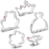 5pc Fairy Tale Cookie Cutter Set, Frog Prince Ann Clark FREE SHiPPiNG