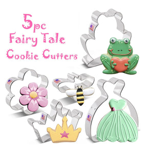 frog prince fairy tale cookie cutters