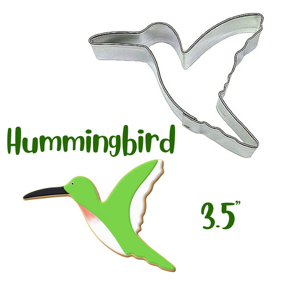 Hummingbird Cookie Cutter, Foose Bird Shape