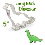 Brontosaurus Dinosaur Cookie Cutter, Ann Clark