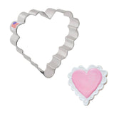 Scalloped Heart cookie cutter