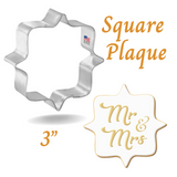 Square Plaque Cookie Cutter