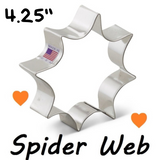 Spider Web Cookie Cutter, Ann Clark Halloween Shapes