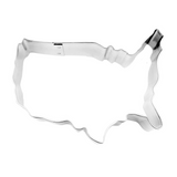 Map of the USA Metal Cookie Cutter