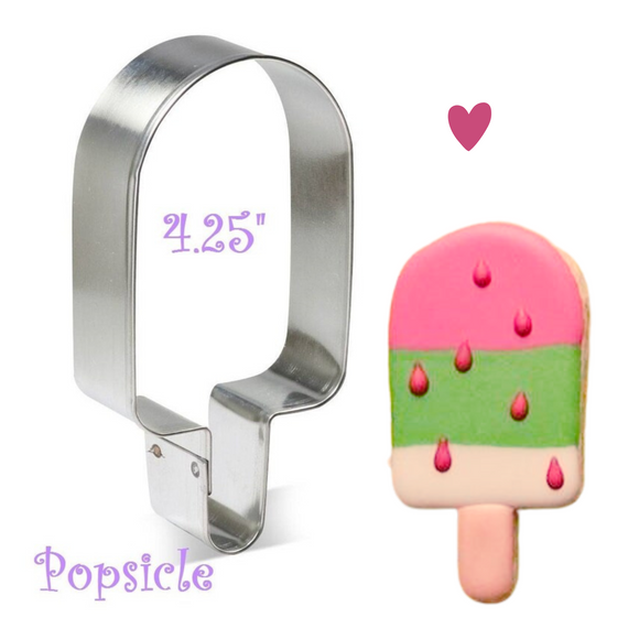 Foose Popsicle Cookie Cutter, Summer Ice Cream