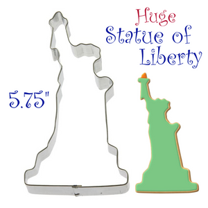 Huge Statue of Liberty Cookie Cutter, New York City Shapes, Made in the USA Foose