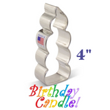 Birthday Candle Cookie Cutter, 4 inch Party Ann Clark