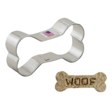 Dog bone cookie cutter