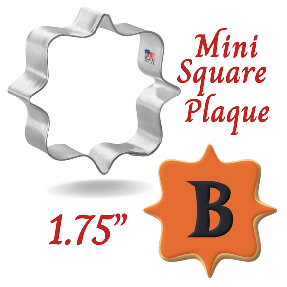 Mini Square Plaque Cookie Cutter