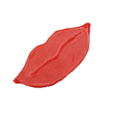 Red Lips Cookie Cutter, 3.5" Color Coated Steel Cutters, Valentine's Day Wedding and Love