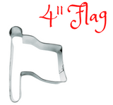 Flag Cookie Cutter, 4 inch Patriotic Made in the USA