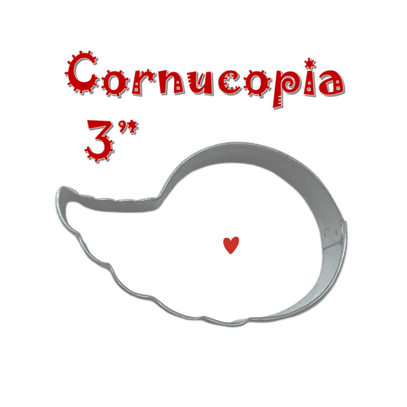 Cornucopia Cookie Cutter, Thanksgiving 3