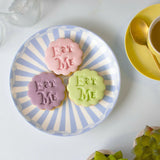 3pc Eat me, Drink me, We’re all mad here Cookie Cutter Set, Alice in Wonderland