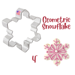 Geometric Snowflake Cookie Cutter