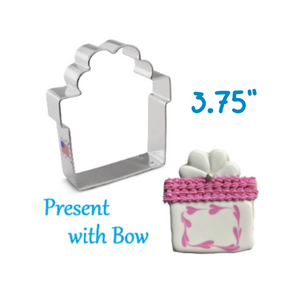 Present with Bow Cookie Cutter