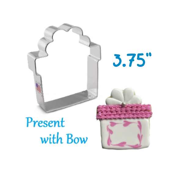 Present with Bow Cookie Cutter