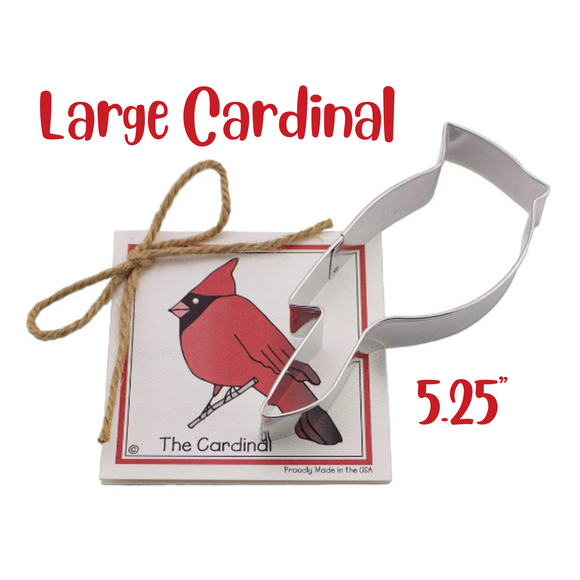 Large Cardinal Cookie Cutter