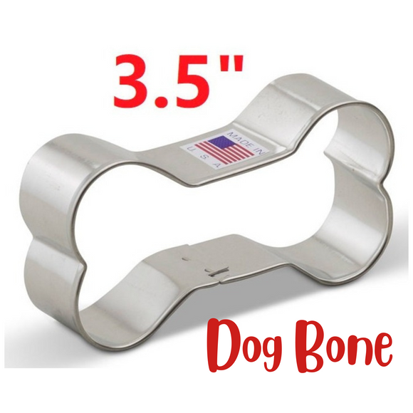 Dog Bone Cookie Cutter 3.5