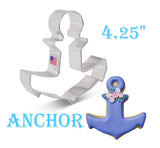 boat anchor cookie cutter