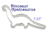 apatosaurus dinosaur cookie cutter