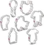 7pc New Baby / Baby Shower Cookie Cutter Set by Ann Clark