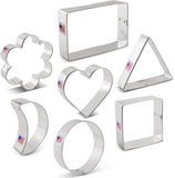 7pc Classic Shapes Cookie Cutters by Ann Clark