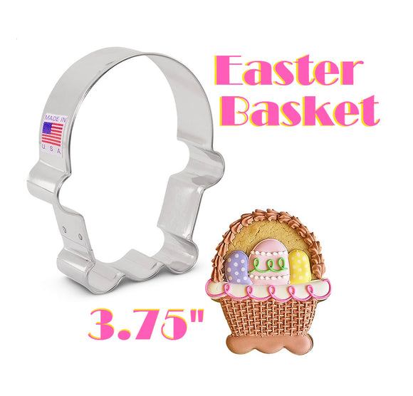 flour box bakery Easter basket cookie cutter