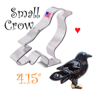 Small Crow Cookie Cutter, Ann Clark Halloween