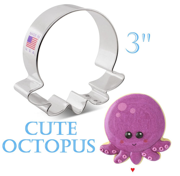 cute octopus cookie cutter