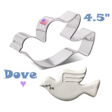 wedding or christmas dove cookie cutter