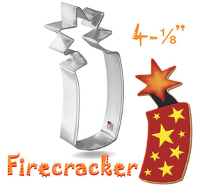 firecrackers cookie cutter