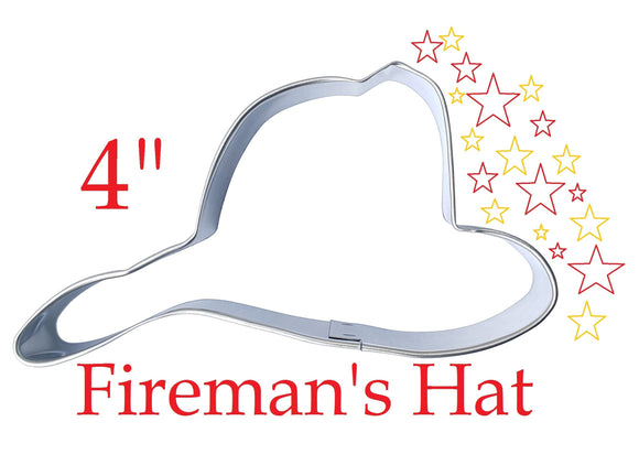 fireman's hat cookie cutter