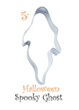 Large Scary Ghost Cookie Cutter, Halloween and Autumn Cookies