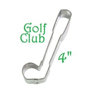 Golf Club Cookie Cutter, Sports Shapes Cookies, Made in the USA