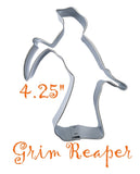 scary grim reaper cookie cutter for halloween