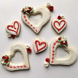 3.5" Heart Cookie Cutter, Valentine's Day Wedding and Love Ann Clark