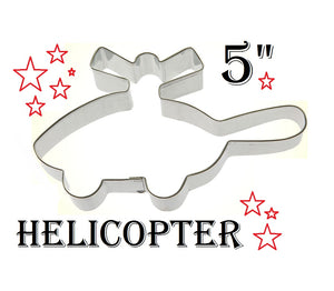 Helicopter Cookie Cutter, Made in the USA by Foose