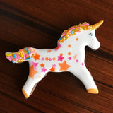 Magical Unicorn Cookie Cutter, Birthday Party Cookies, Ann Clark