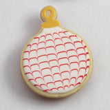 Round Christmas Tree Ornament Cookie Cutter, Ann Clark Holiday Baking