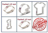 football game cookie cutters with free shipping